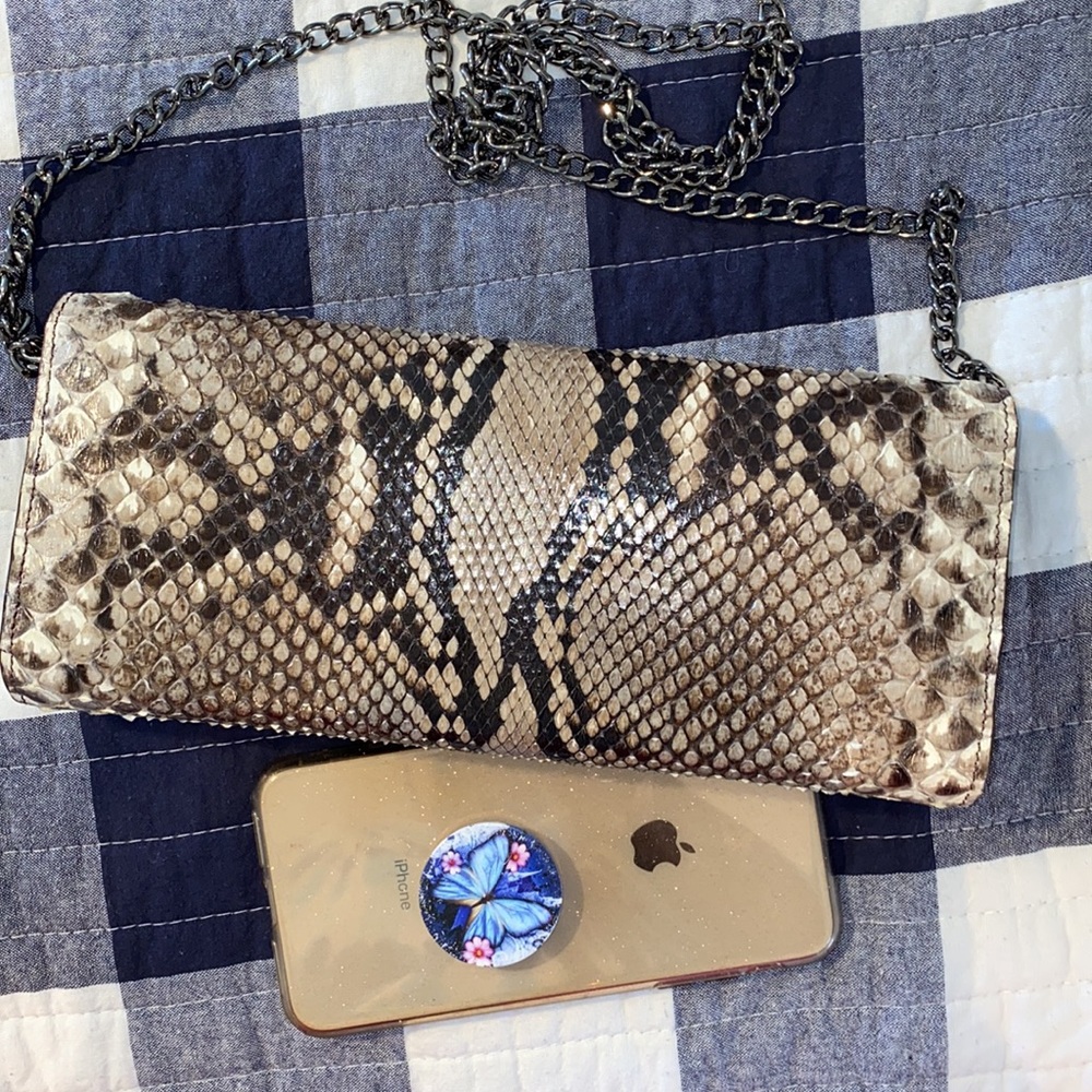 Authentic Python Clutch - image 2
